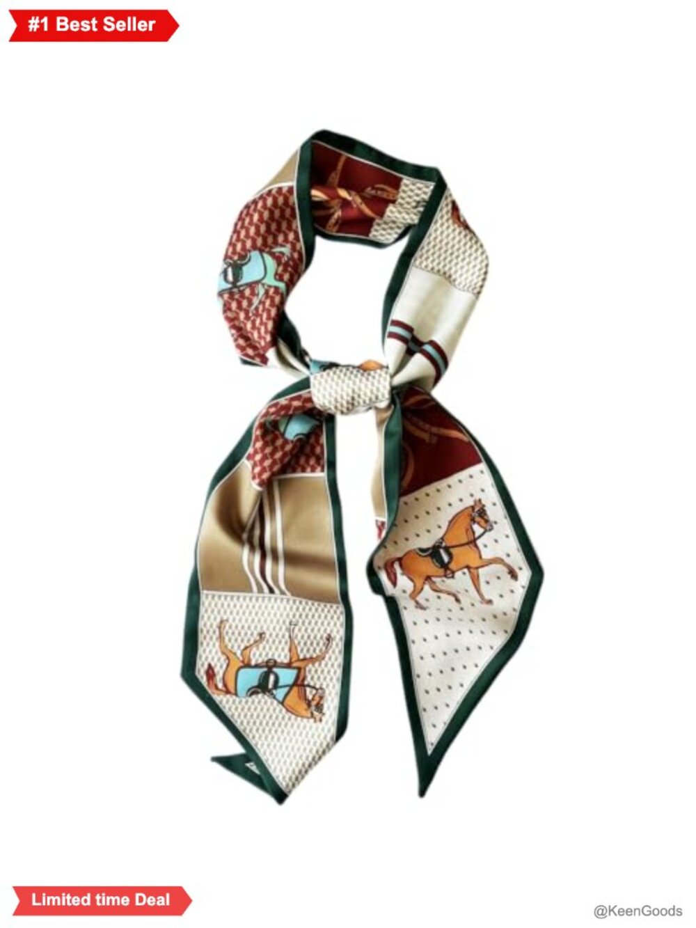 100% Polyester Silk Feel Head Scarf Hair Wrap Neck Tie Lightweight